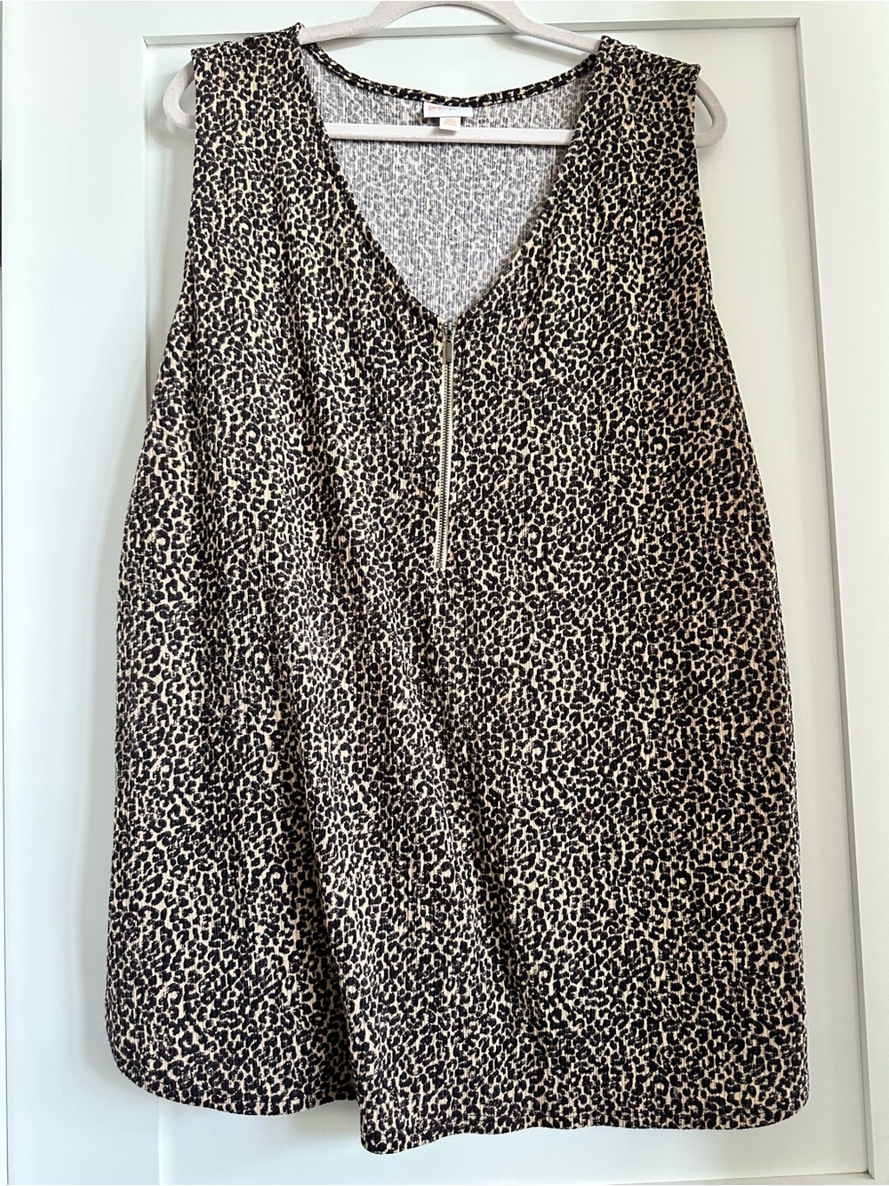 LuLaRoe Rachel, Leopard Print Tank